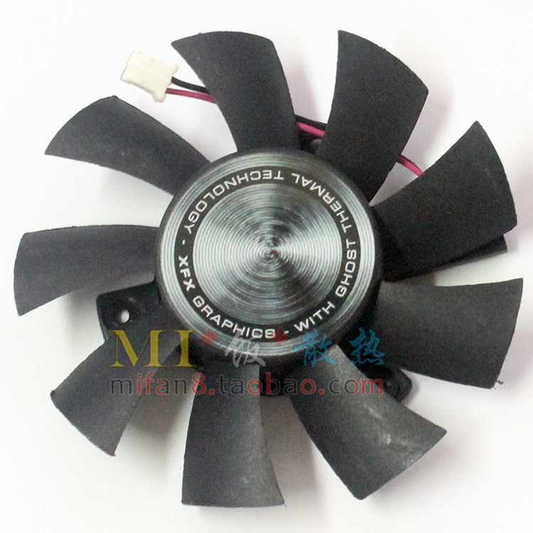 [หม้อน้ําขายร้อน] XFX ดูข้อความ HD7770 ยุโรปอเมริกันรุ่น HD 7790 Ghost FS1280-A1142C กราฟิกการ์ดพัดล