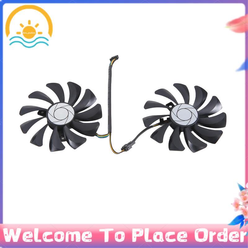 ใหม่ 1 คู่กราฟิกการ์ดพัดลม 85 มม.ha9010H12F-Z 4Pin Cooler พัดลมสําหรับ Gtx 1060 Oc 6G Gtx 960 P106-1