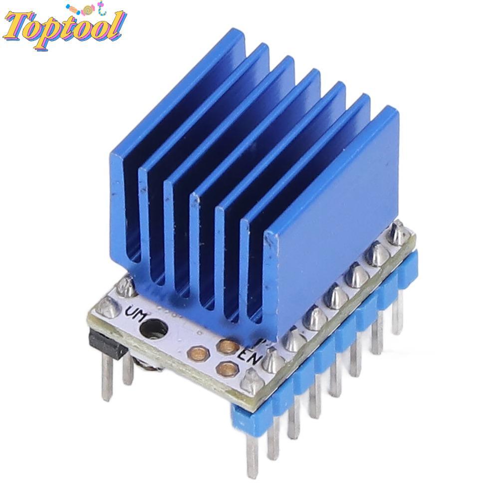 TOPTOOL Silent Stepper Motor Module, Blue สี่เหลี่ยมผืนผ้า TMC2208 V1.2 Driver Board, ใช้งานร่วมกับพ