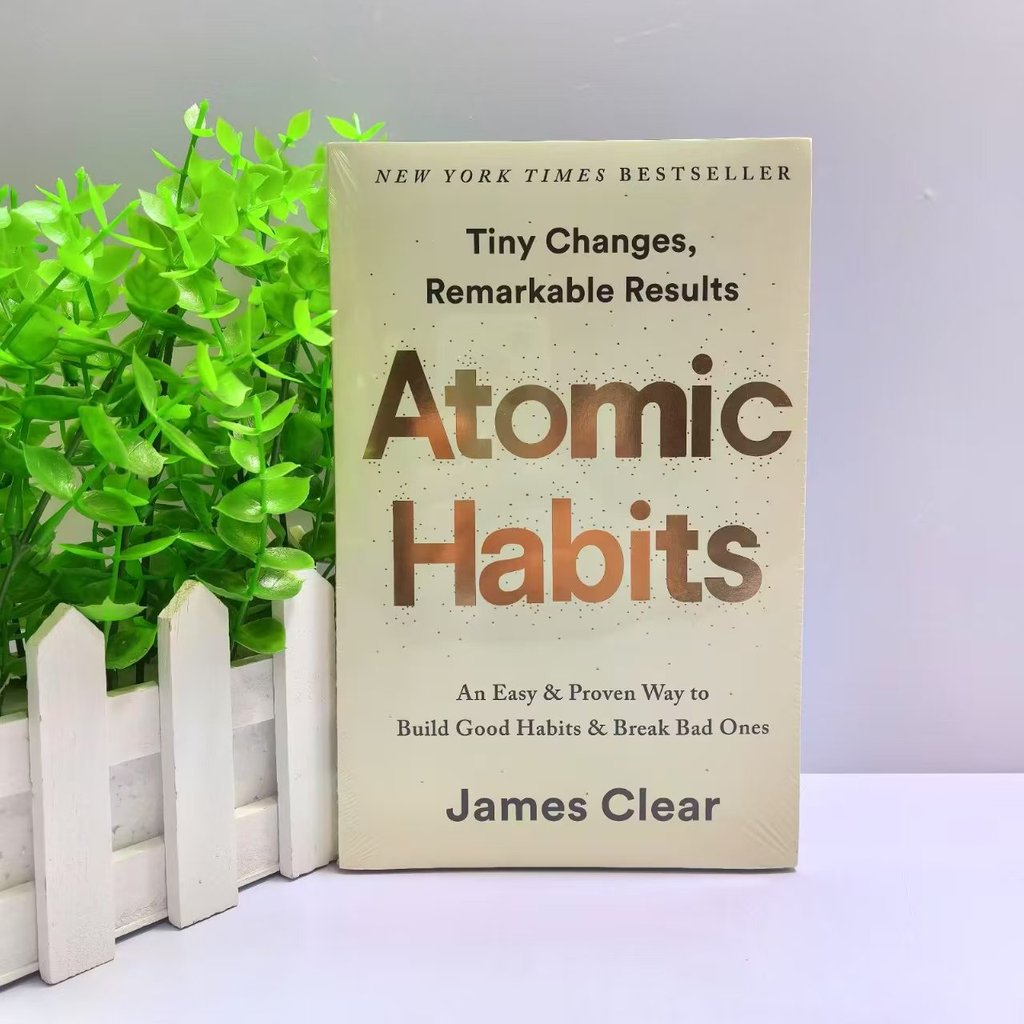 พร้อมส่ง จัดส่งรวดเร็ว พร้อมส่ง Atomic Habits Establish Good Habits เวอร์ชันภาษาอังกฤษ Atomic Habits