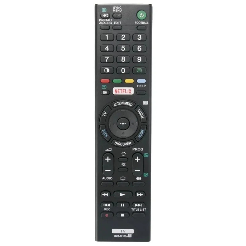 สําหรับ Sony RMT-TX100A รีโมทคอนโทรลใช้งานร่วมกับ KDL-43W800C KDL-43W800D KD-49X8300C KDL-50W800D KD