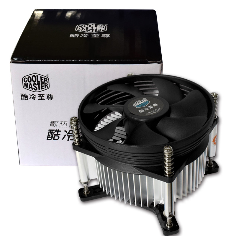 Cool Supreme พัดลม CPU คอมพิวเตอร์ INTEL775 Pin 1155/amd CPU หม้อน้ําพัดลมตั้งโต๊ะ