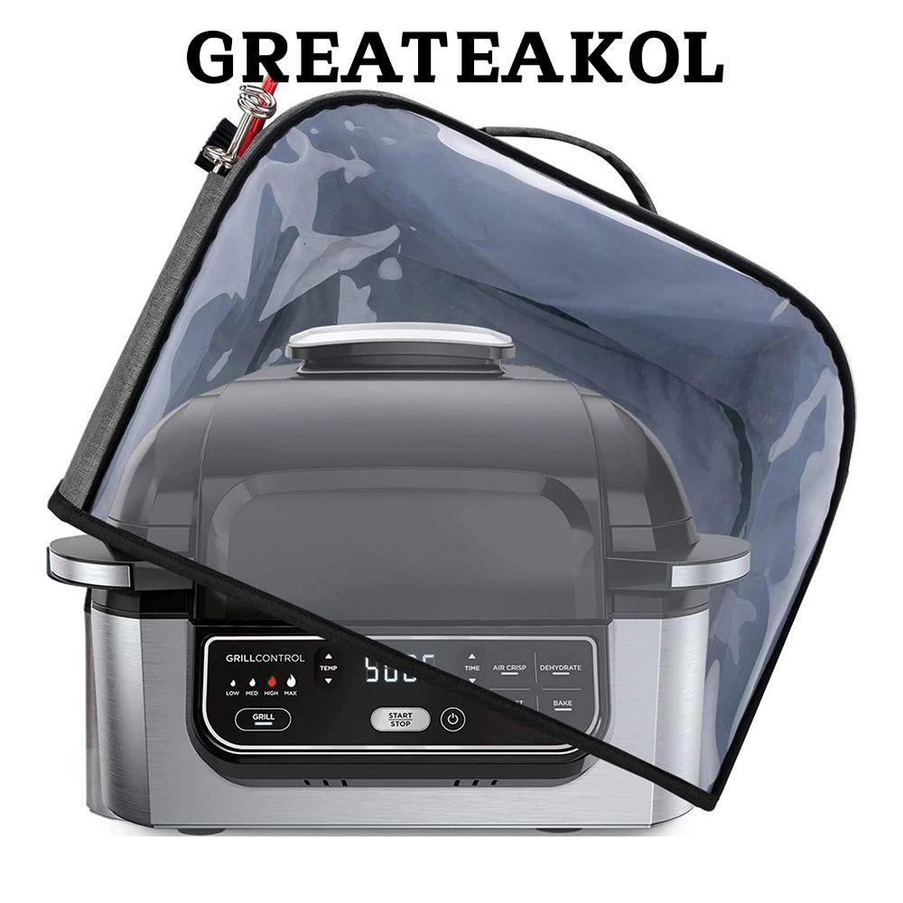 GREATESKOL สําหรับ Ninja Foodi Grill ทนทาน PVC เตาอบ Cover Home Air Fryer Cover
