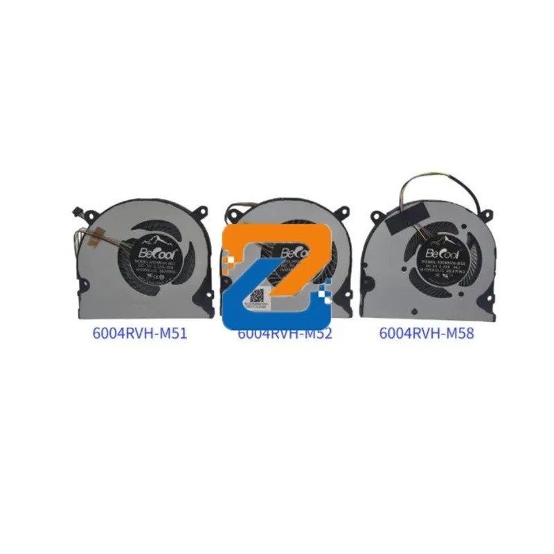 **พัดลมระบายความร้อน CPU แล็ปท็อปสําหรับ B65D5HB23S7 6004RVH-M58 6004RVH-M52 DC5V 0.50A-622 6004RVH-