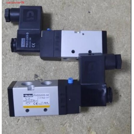 PARKER PARKER โซลินอยด์วาล์ว PHS520S-02 เปลี่ยน PHS520S-8, PHS520D-02, PHS520D-8