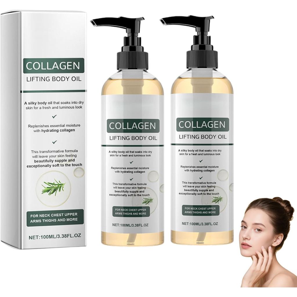 น้ํามันคอลลาเจนสําหรับกระชับ, Collagen Lifting Body Oil for Firming Moisturising ,ช่วยปรับปรุงลักษณะ