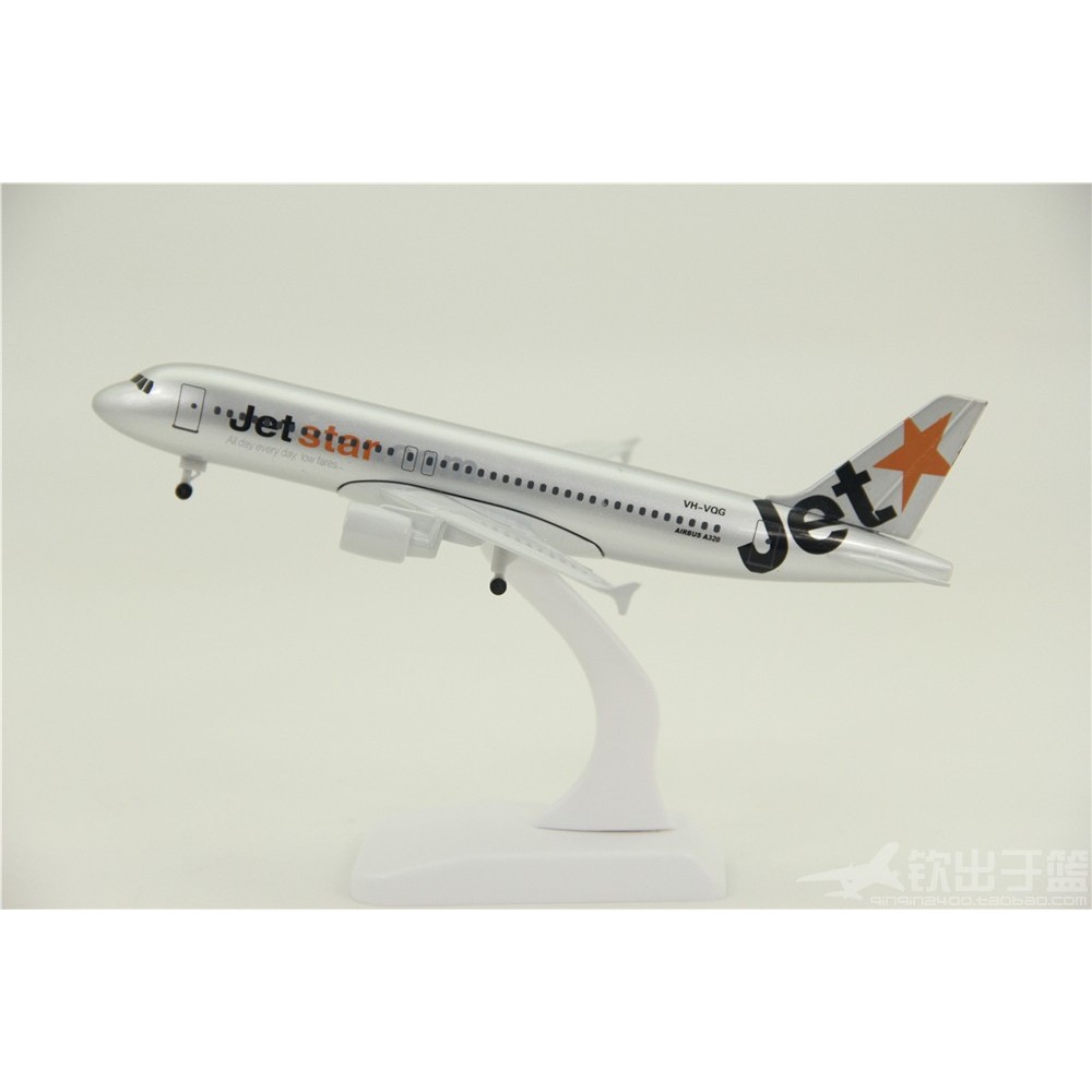 เครื่องบินรุ่น Airbus A320-200 ออสเตรเลีย JETSTAR JETSTAR พร้อม Landing Rack 20 ซม.