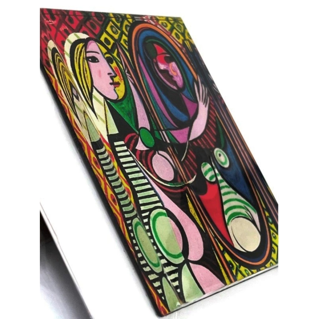 American New York Manhattan Modern Museum Painting Works สติ๊กเกอร์ติดตู้เย็นของที่ระลึก Picasso Lus