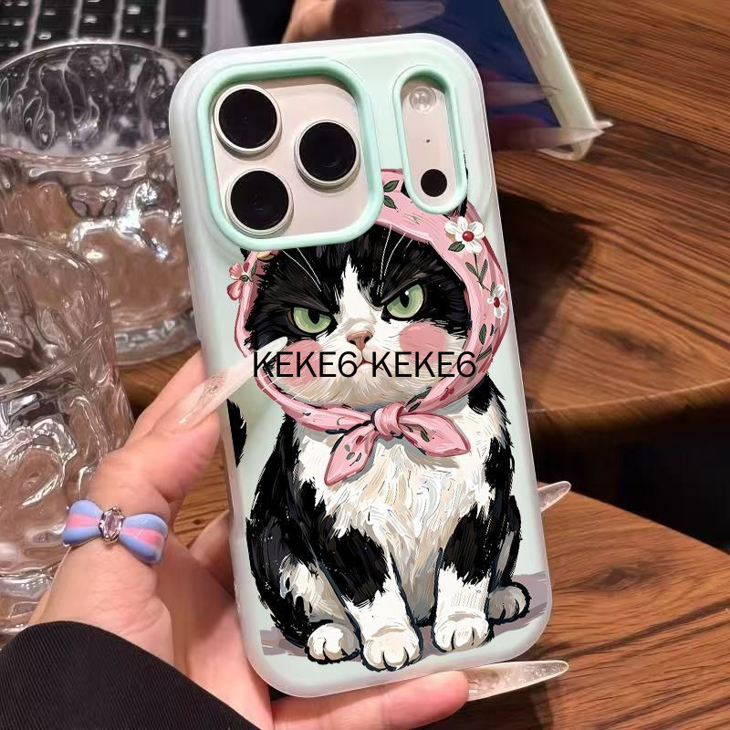 Ins ผ้าโพกหัวแมว VIVOY300 เคสโทรศัพท์มือถือ Y500/Y200/Y37/Y36/Y35 สองในหนึ่งเดียว Y77/Y78