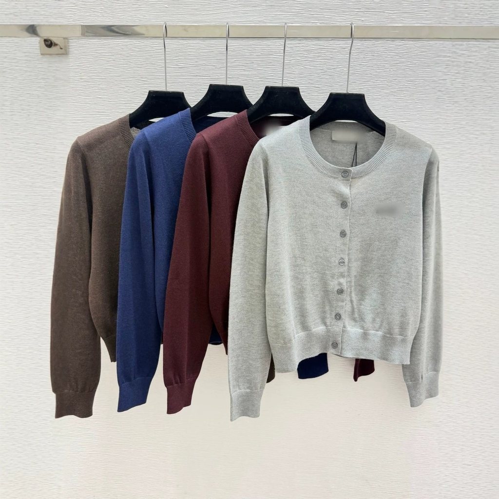 U3YP M * M+26 ฤดูใบไม้ร่วงต้นฤดูใบไม้ร่วงสไตล์ใหม่สีทึบรอบคอถักเสื้อสเวตเตอร์ถักแขนยาวเสื้อลําลอง