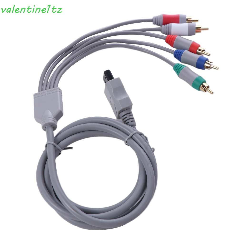 YOGIC สายส่วนประกอบ Wii/Wiiu, 5 in 1 1080P Wii Game Cable, HD Component TV Universal Fast Charging 1