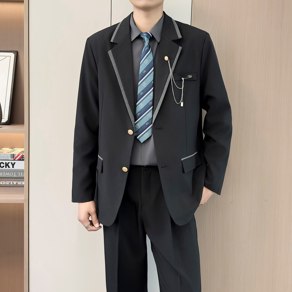 Ueno Original Japanese Suit Preppy Style Campus DK Mens Suit Jacket Uniform Class Uniform School Sup
