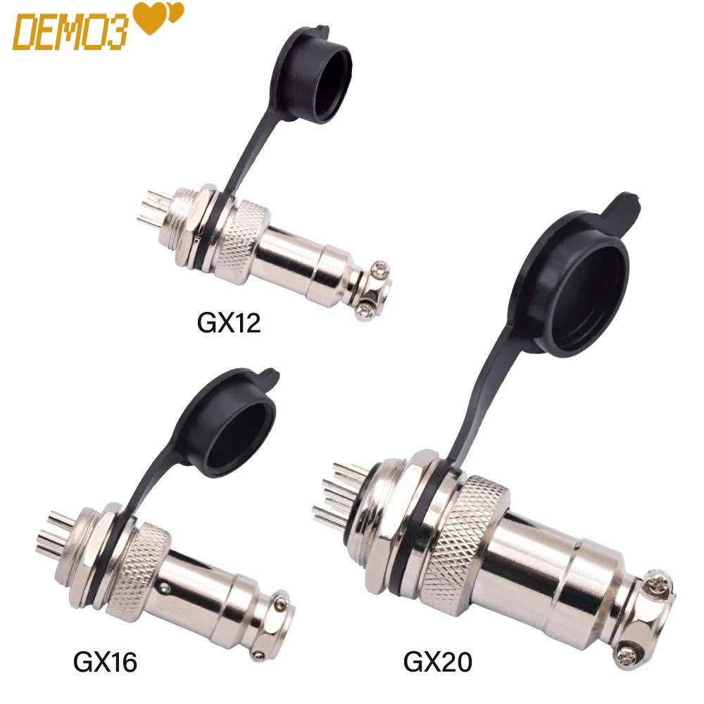 [DEMO3] GX12 GX16 GX20 Dust Cap, GX12 GX16 GX20 กันน้ําการบินวงกลมปลั๊กฝาครอบซ็อกเก็ต,ป้องกันการรั่ว