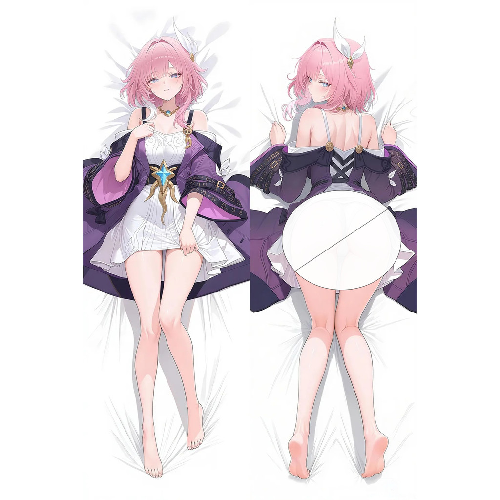 Honkai Star Rail Elysia Dakimakura 2WAY กอดหมอน Body Case ญี่ปุ่น Otaku หมอน