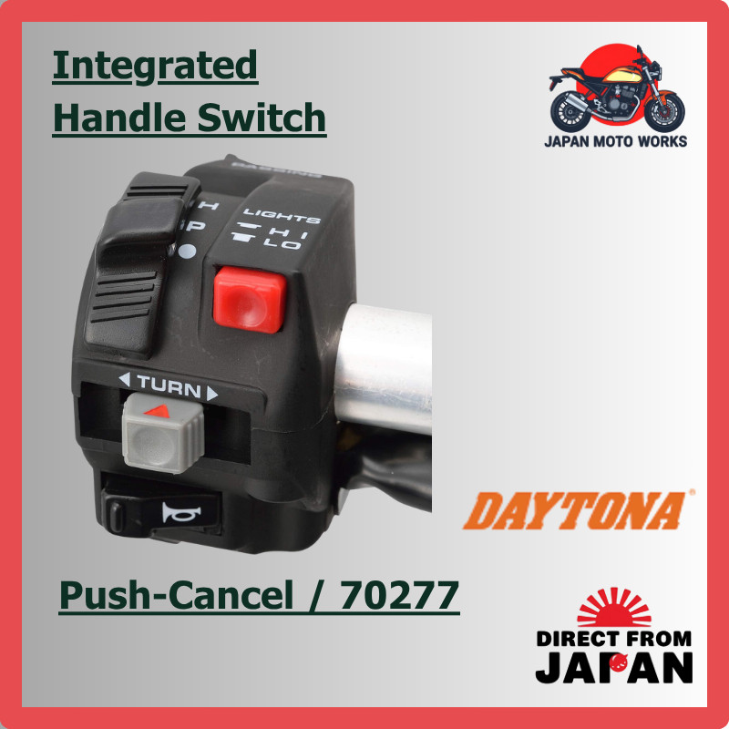Daytona Push-Cancel Type Integrated Switch 70277