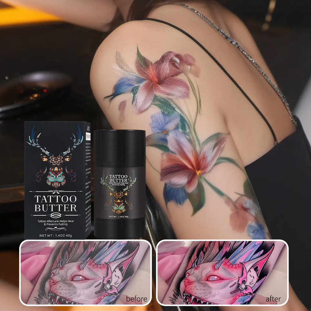 พร้อมส่ง ครีมดูแลรอยสัก คงทนสีสด สำหรับสักลาย ซ่อมแซมและดูแลประจำวัน