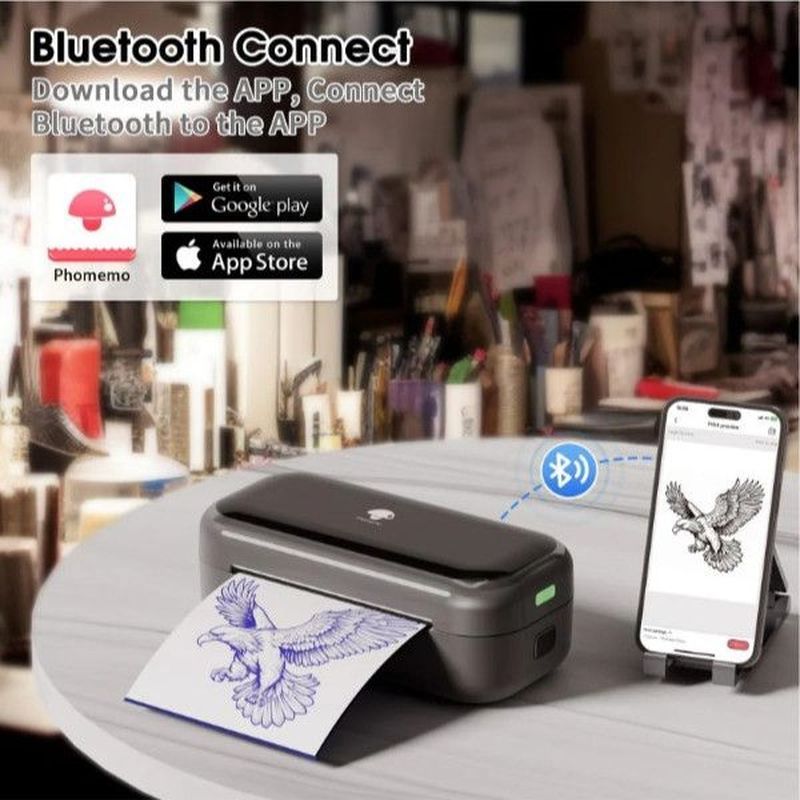 Phomemo TP31 Mini Tattoo Printer Printer J