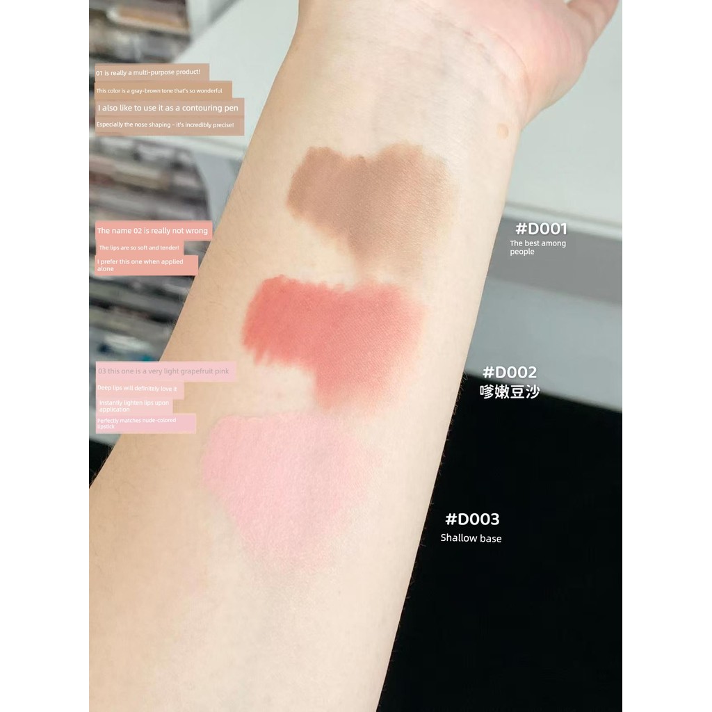 ลิปคาเกะ lipliner NEIYOU NEIYOU Double-Headed Lip Liner ลิปสติก Lip Enhancement Outline Lip Shape Ba