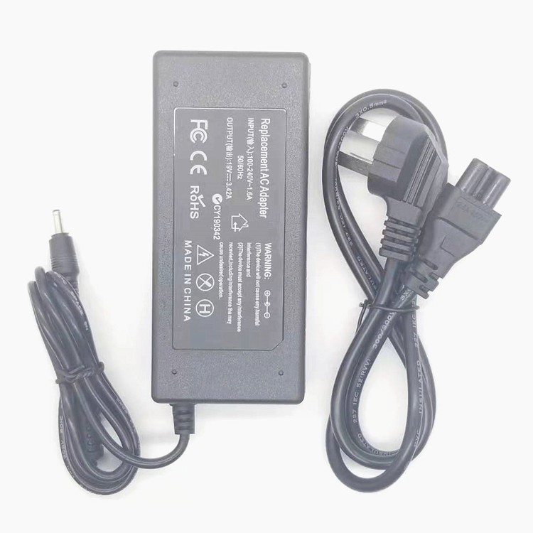 เหมาะสําหรับเครื่องชาร์จคอมพิวเตอร์แล็ปท็อปโรงเรียนมัธยม 19V3.42 A2.1 A3.5A Universal Switching Powe