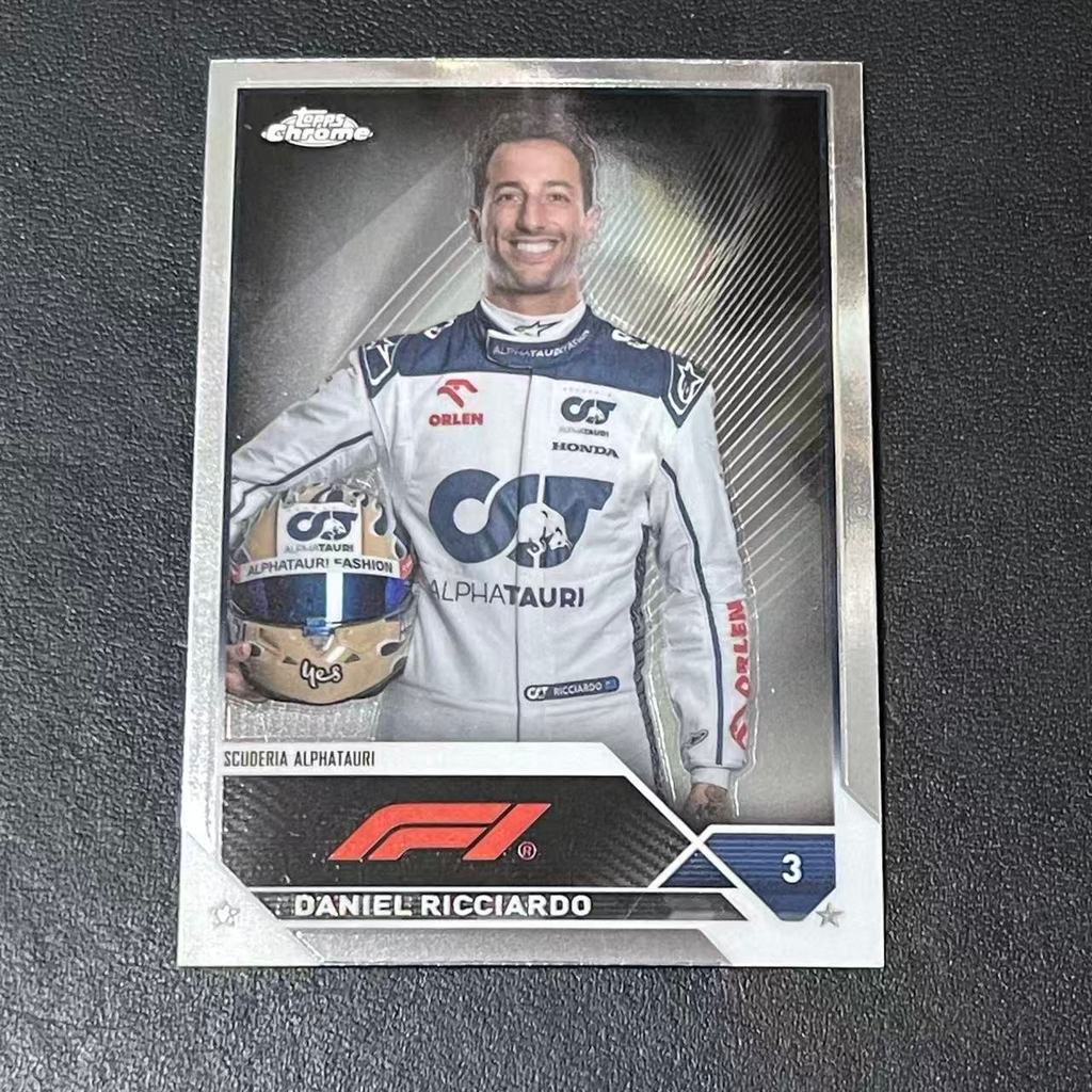 Topps chrome F1 Racing Car Card Daniel Ricciardo Daniel Ricciardo Collection Card