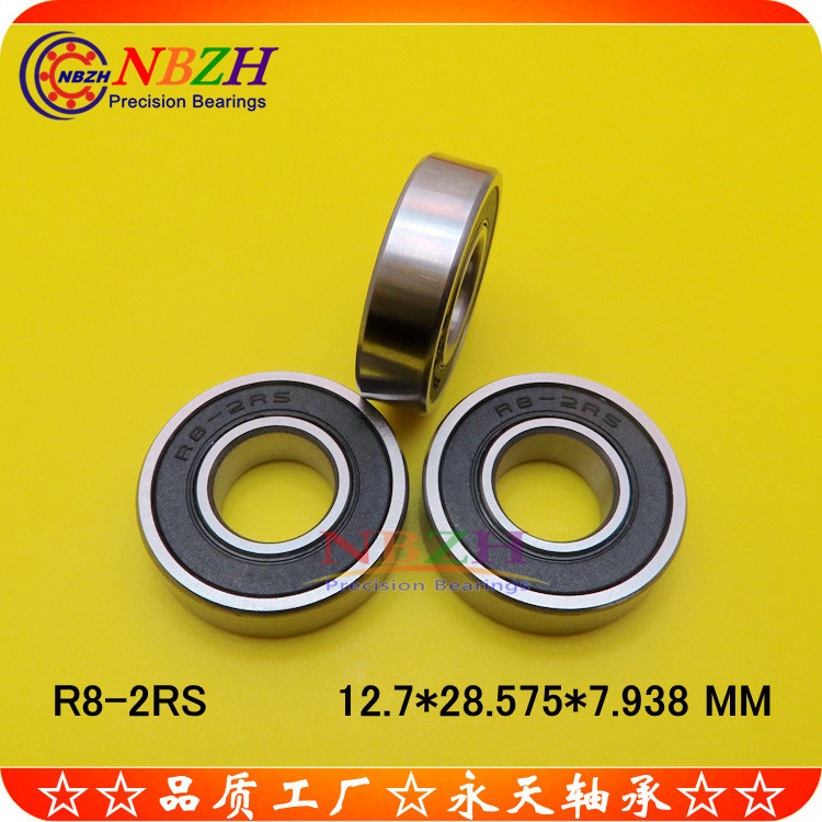 สแตนเลสนิ้วแบริ่ง SR8 R8ZZ R8-2RS EE4ZZ 12.7 * 28475 * 7.93 DRAR