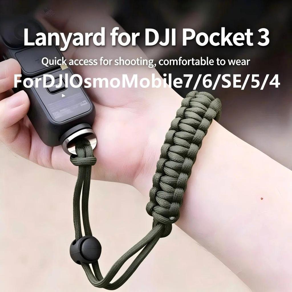 Camera Lanyard Quick Release Wrist Strap Hand Rope Holder for DJI OSMO 360 Pocket 3/2 Gopro Insta DS