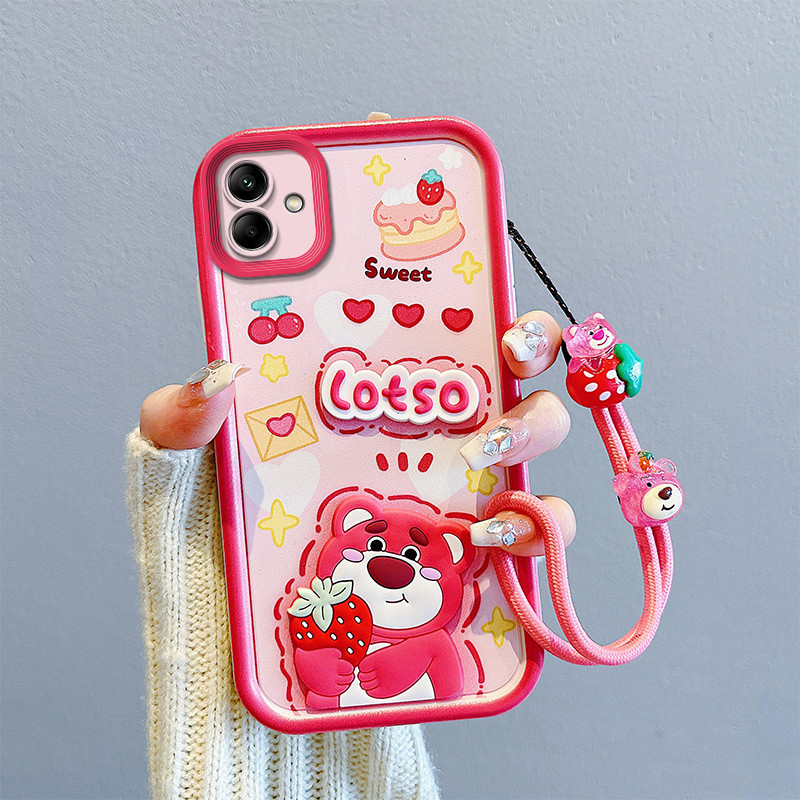 เคส Samsung Galaxy A04E / M04 / F04 TPU เคส BBTYGZ1 เคส โทรศัพท์การ์ตูนนูน 3D น่ารัก วัสดุนุ่ม กันลื