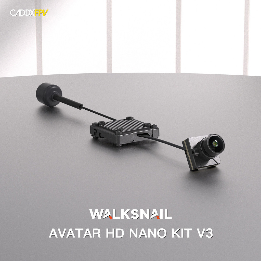 Walksnail Avatar 1-3s HD Set V3 Native 4: 3sensor32G หน่วยความจํา 500mW การส่งภาพ