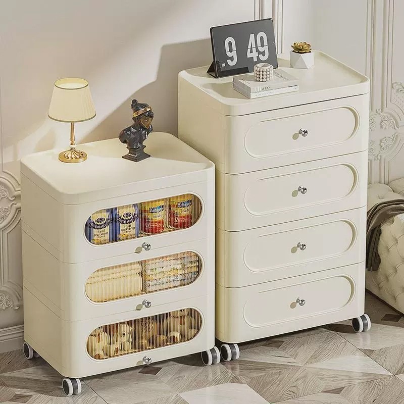 3/4/5/6 Tier Drawer Organizer Thickened Gap Storage Cabinet Multi-Layer Shelves Drawer Cabinet
