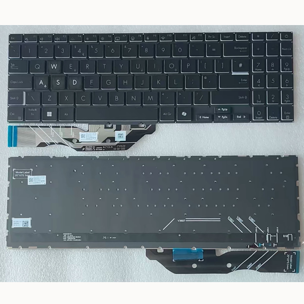 US เหมาะสําหรับ Asus 16 X1607 X1607CA X1607QA X3607 X1807 TP3607 คีย์บอร์ด