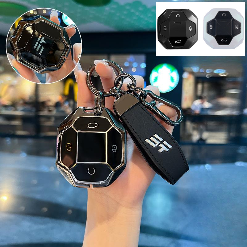 สังกะสีอัลลอยด์กุญแจรถสําหรับ Jetour X70 X90 T2 Traveller Dashing Shanhai L9 JETOUR C-DM Shanhai T1 