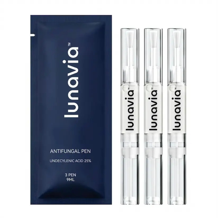 ปากกาต้านเชื้อรา Lunavia - UNDECYLENIC ACID 25% - แก้นักกีฬาส่วนใหญ่เท้า, Jock Itch, และกลากเท้า joc