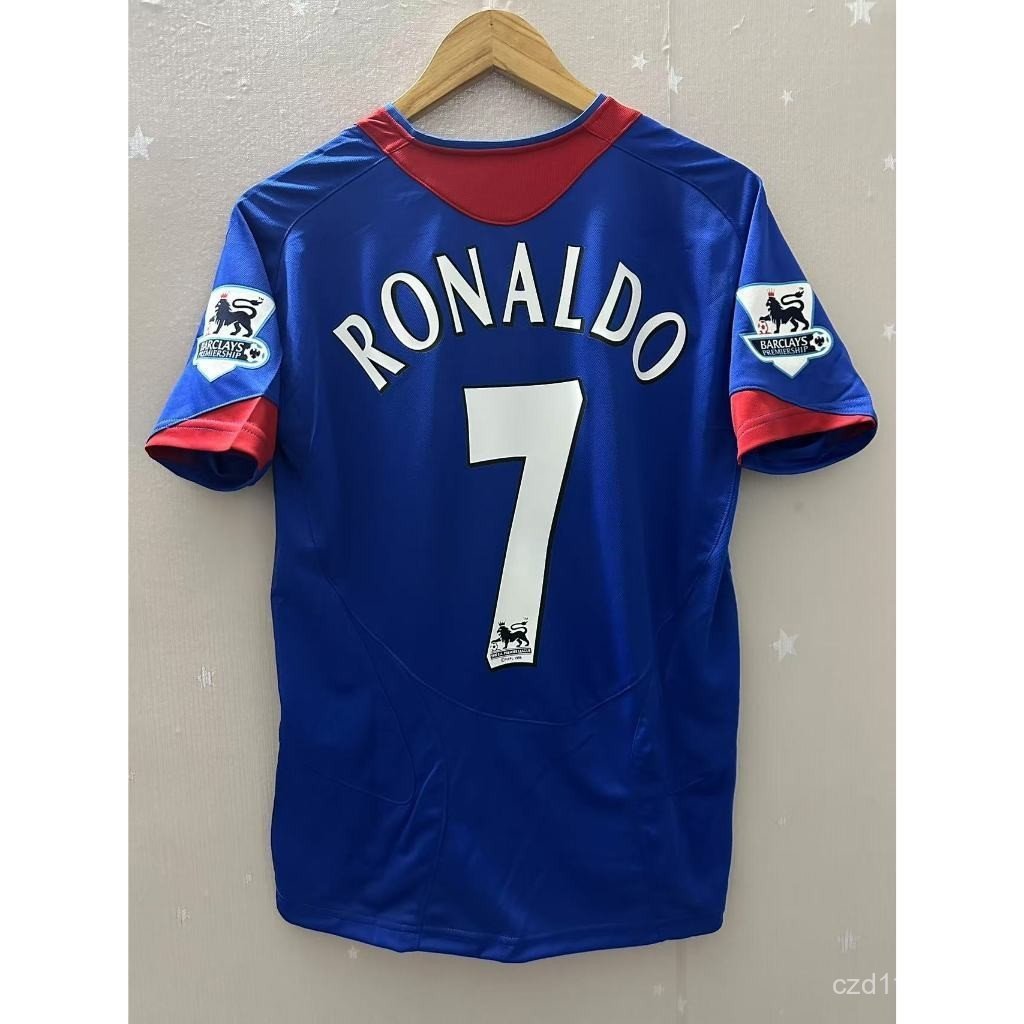 Retro MAN-U Away Ronaldo Rooney Nistelry Classic T-Shirt - เสื้อฟุตบอลสําหรับแฟนๆ True