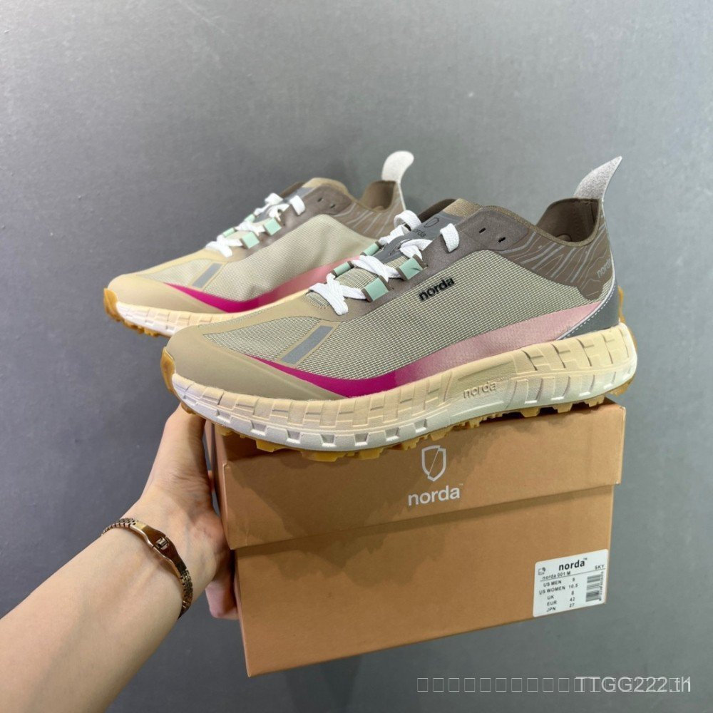 NORDA 001A Unisex Outdoor Cross Country รองเท้าวิ่งรองเท้ากีฬากันน้ํา 0IWJ Y7R1 3ZKL