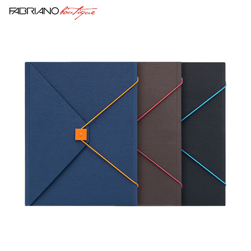 อิตาลี Fabriano กระเป๋าแฟ้มสีสันสดใส Fabriano โฟลเดอร์ A4 ชั้นเดียวที่เก็บนักเรียนจัดระเบียบโฟลเดอร์