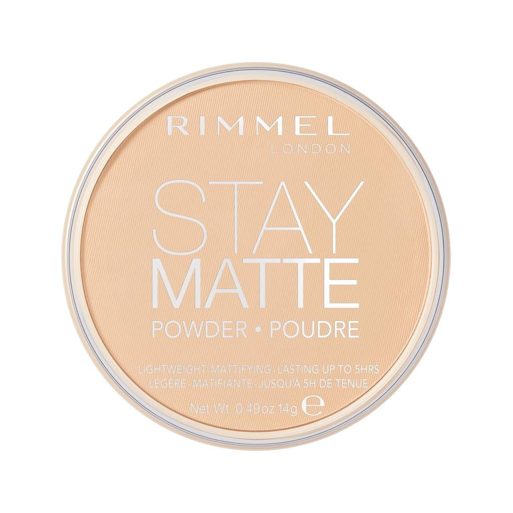 Rimmel London StayMatte-011y-Powder,Light and Thin,High coverage,Oil Control,0.49Ounce EXYK