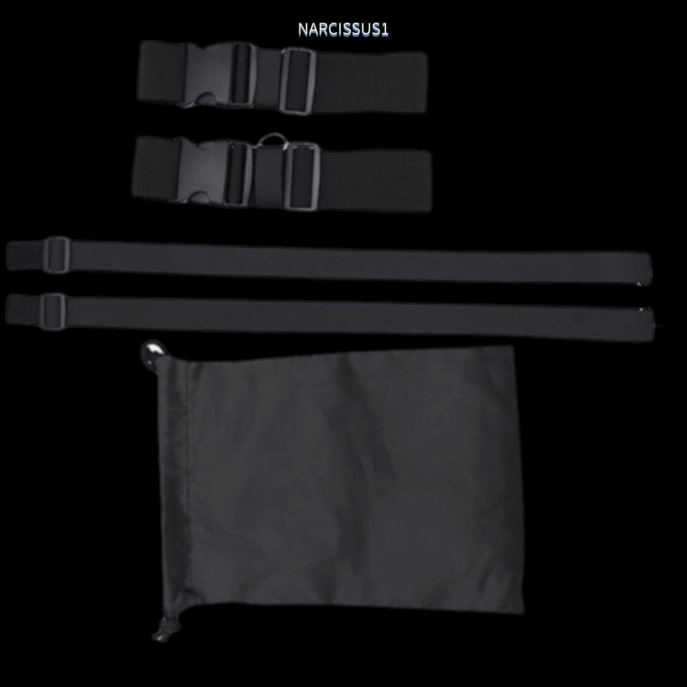 NARCISSUS13A0E 5 ชิ้น Speed Agility Training Kit, สายปรับได้สีดําสี Reaction Training Belt Set, Resi