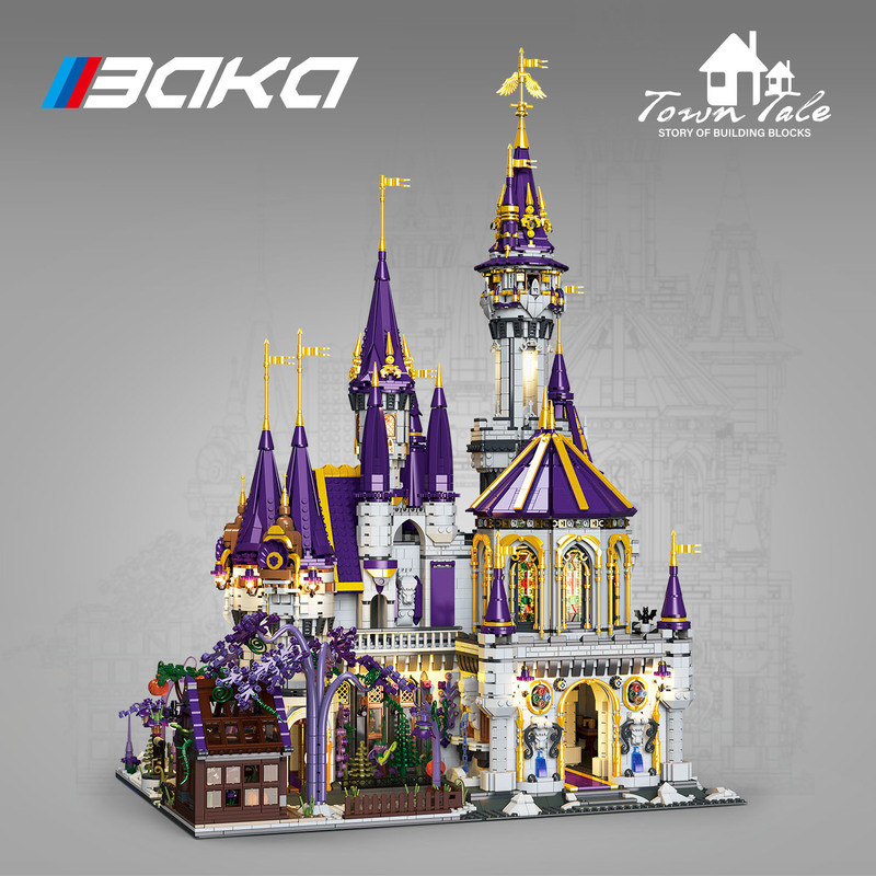 Overlord 33210-29 ฮาโลวีน Burger Street View Building รุ่นชายหญิง Hand-Assembled Building Block ของเ