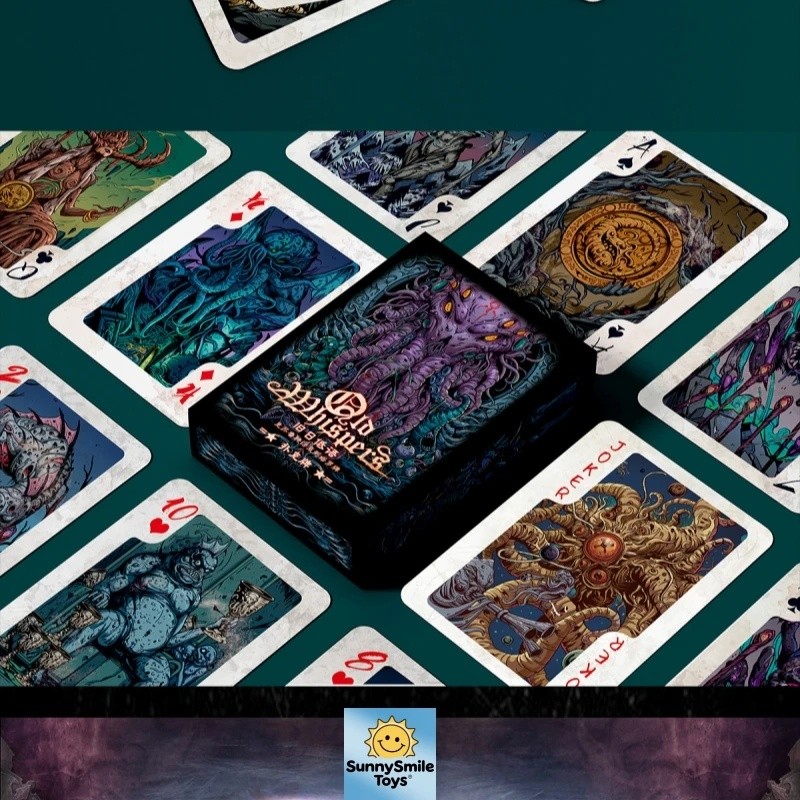 Cthulhu Mythos Whispers Of The Ancinds Illustrated Version Original Themed Merchandise เล่นไพ่ของเล่