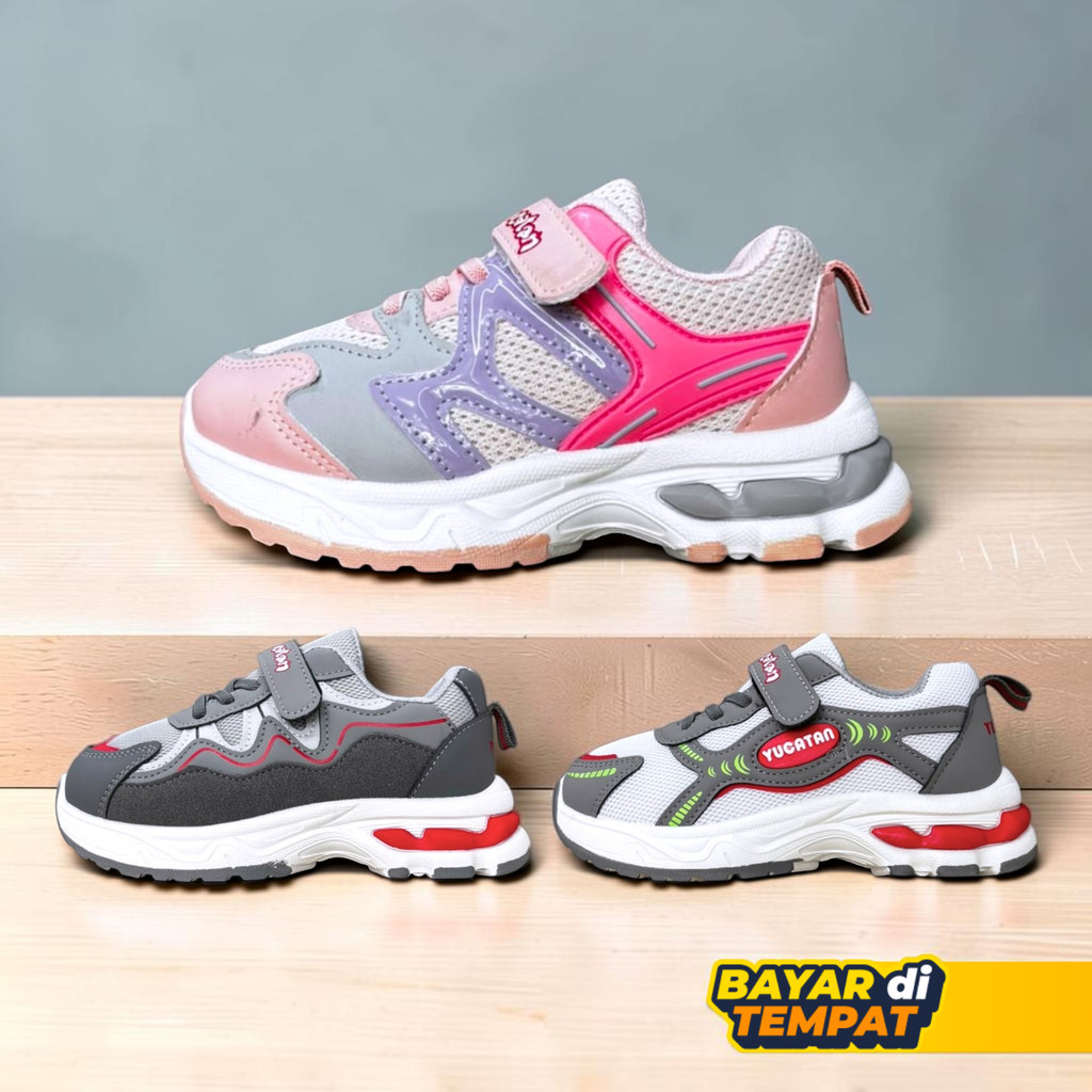รองเท้าผ้าใบกีฬาลําลองสําหรับเด็ก Unisex - Yucatan ดั้งเดิม