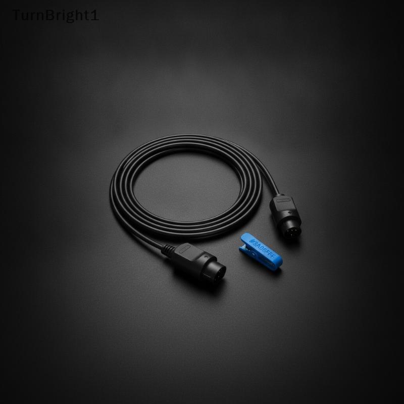 [TurnBright] 1.8m N64 Extension Cable Ideal Gift for Gamers Stable Data Transfer Cord สําหรับ N64 Co