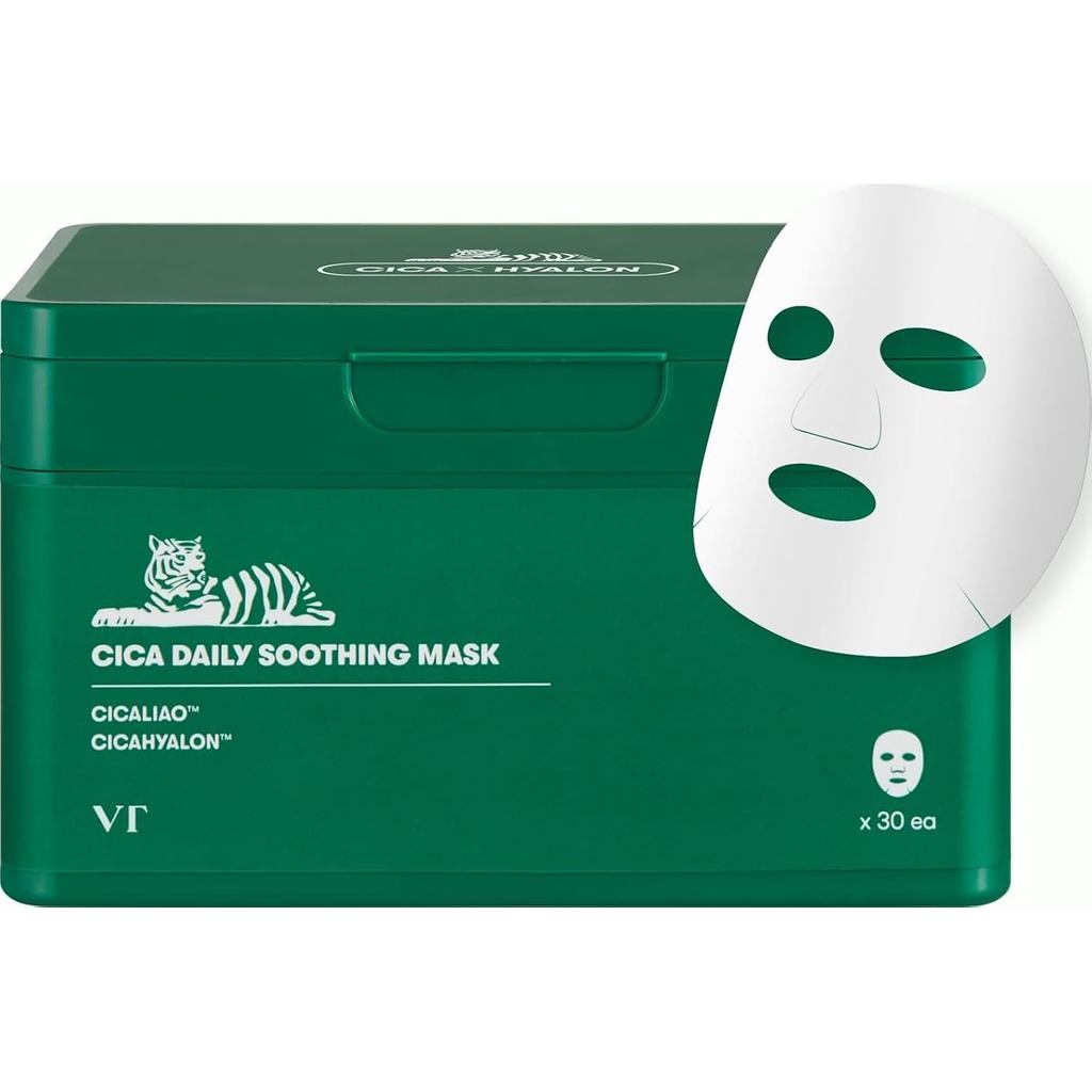 VT COSMETICS CICA Daily Soothing Mask 30 แผ่น Q87P