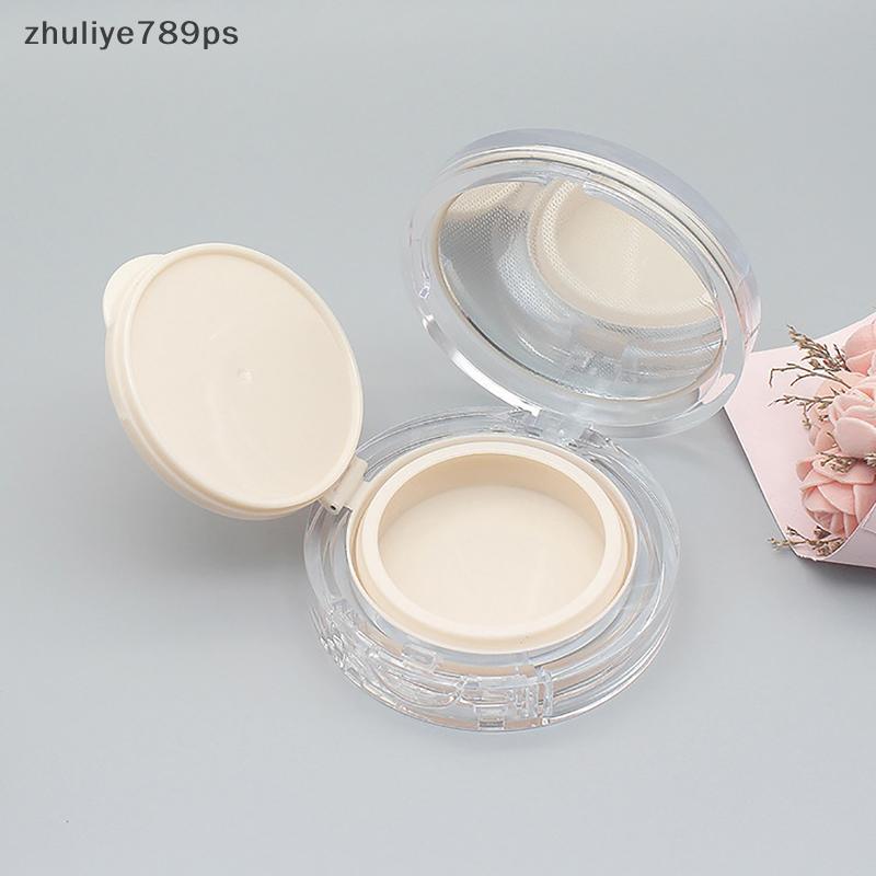 Zhuliye789ps] 15g/0.5oz Empty Air Cushion Puff Box Portable Cosmetic Makeup Case Container with Powd