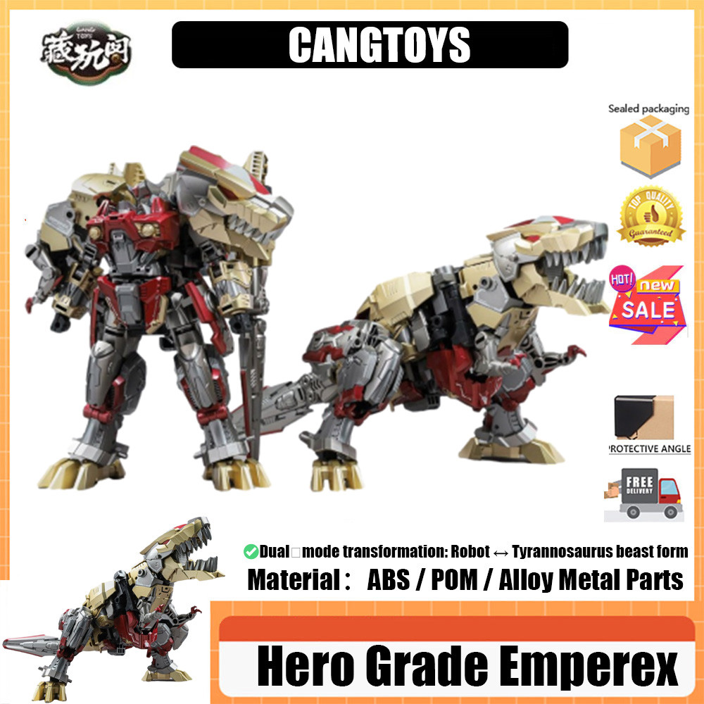 CangToys Trans Age Yinglongwei Emperex Hero Grade, Saint Dragon Flame Lord Transformable Mecha Actio