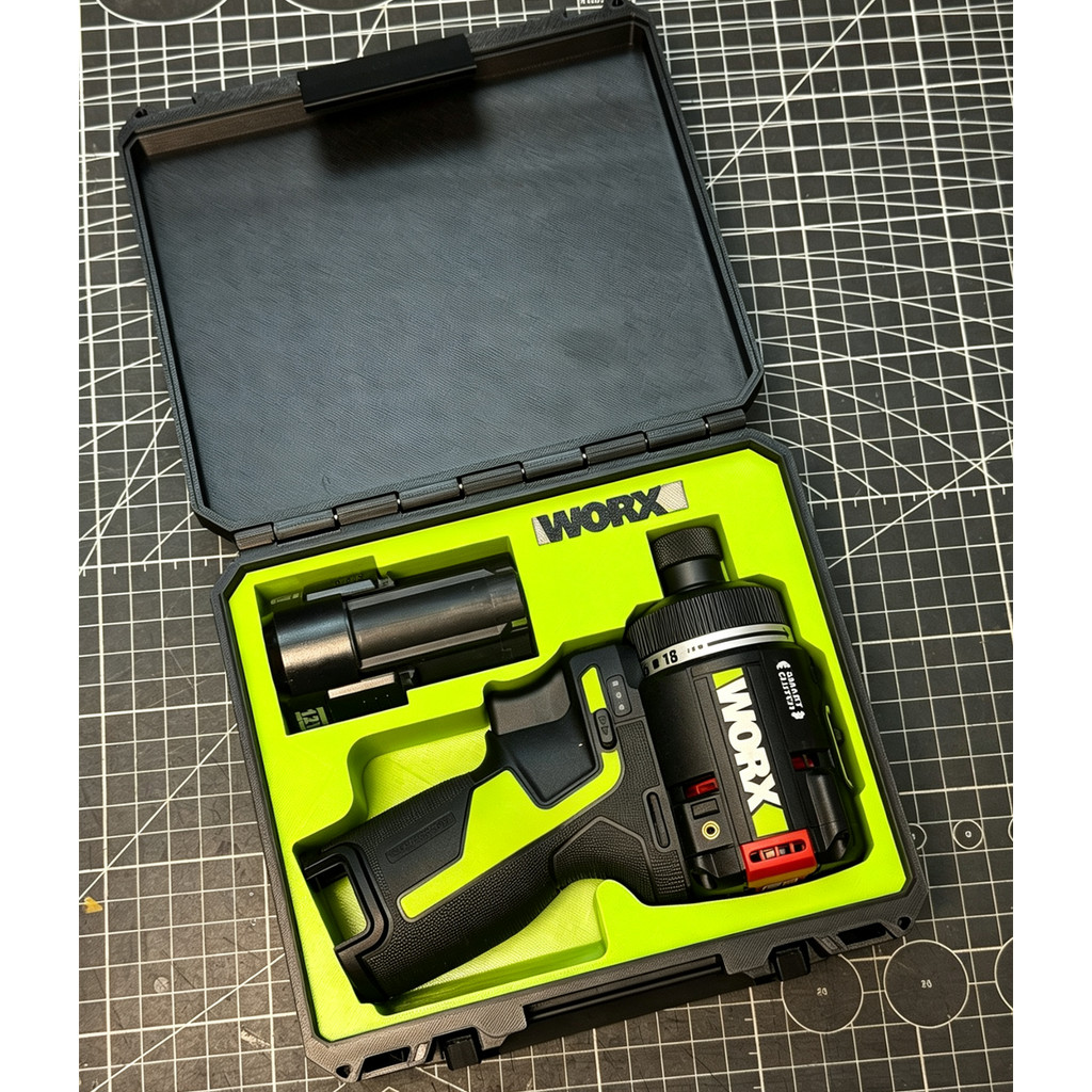 [กล่องเครื่องมือการพิมพ์ 3 มิติ] เหมาะสําหรับที่เก็บเครื่องมือไขควง WORX WU139
