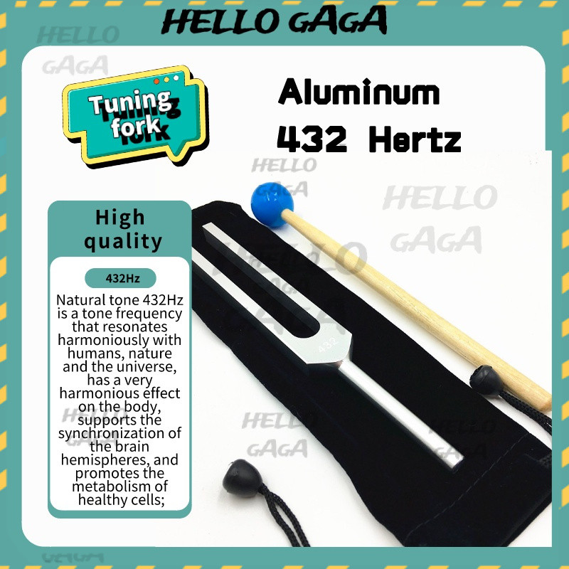 Tuning fork จูนเสียง ส้อมจูน 432 ส้อมจูน อลูมิเนียม ฉ432เฮิรตซ์จูนส้อมพลังงานบวกการเรียนการสอนขายร้อนรักษาจูนเครื่องดนตรีโยคะบวกพลังงานการทําสมาธิบีบอัด