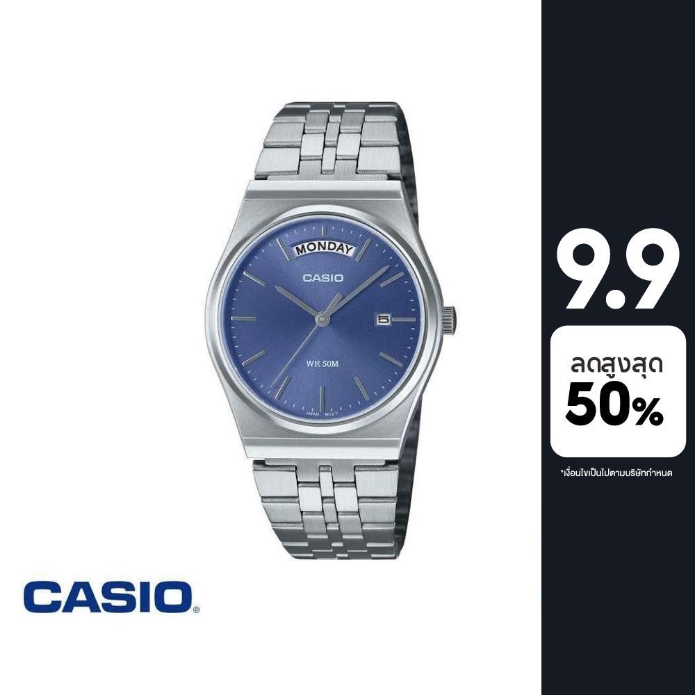 CASIO นาฬิกาข้อมือ CASIO รุ่น MTP-B146D-2AVDF สเตนเลสสตีล สีน้ำเงิน