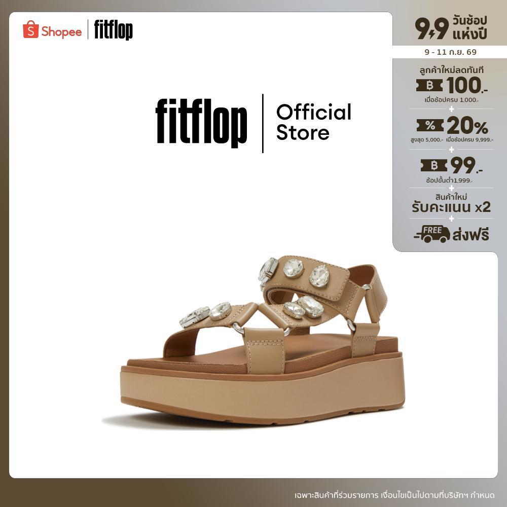 FITFLOP GEN-FF MAX ULTRA-JEWEL B/S รองเท้าแตะแบบรัดส้นผู้หญิง รุ่น A3K-923 สี BROWN