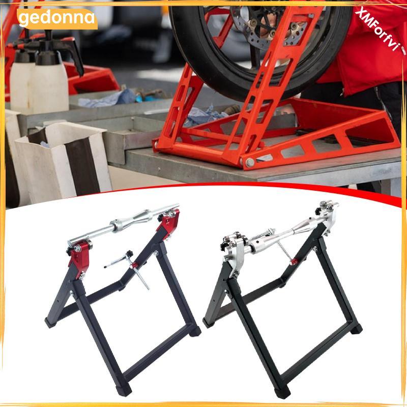 [gedonna] Motorcycle Wheel Balancer Motorcycle Wheel Balancing Stand Stable Heavy Duty Accessories R