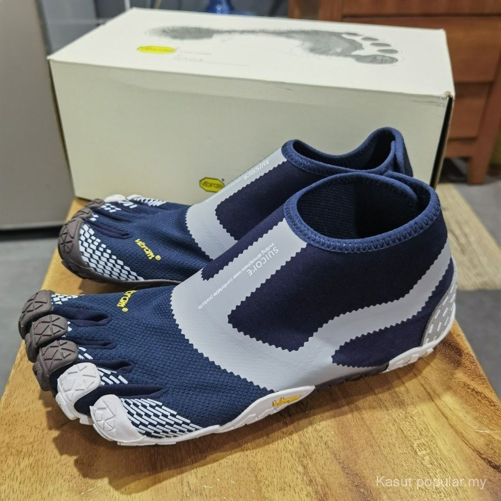 Suicoke x Vibram Five Fingers Nin-Lo Ultra-Light Non-Slip Five-Toe รองเท้าสําหรับผู้ชายและผู้หญิงรอง